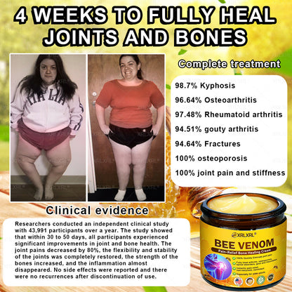XRLXRL® Bee Venom Pain-Relief Bone Healing Cream 🇺🇸(Specially for older adults)
