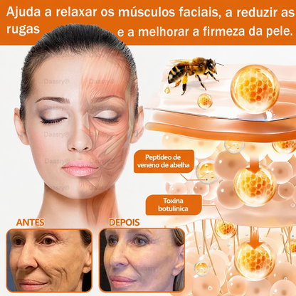 👨‍⚕️Certificado CE: Daasry® Creme Restaurador de Pele com Veneno de Abelha — Efeito Tipo Botox