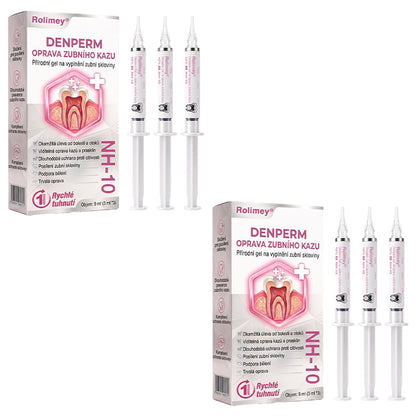 Rolimey® DenPerm – Přírodní gel pro vyplňování defektů skloviny a ošetření kariézních lézí🎁