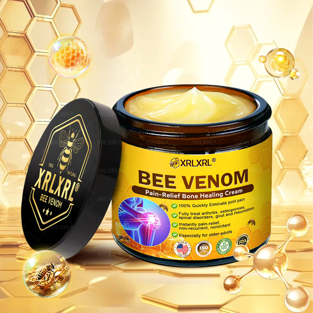 XRLXRL® Bee Venom Pain-Relief Bone Healing Cream 🇺🇸(Specially for older adults)